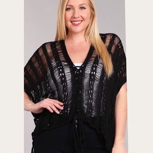 🌷PLUS boho chic fringe sweater🌷